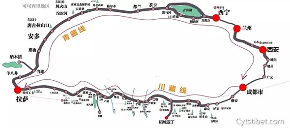 西安到西藏游玩